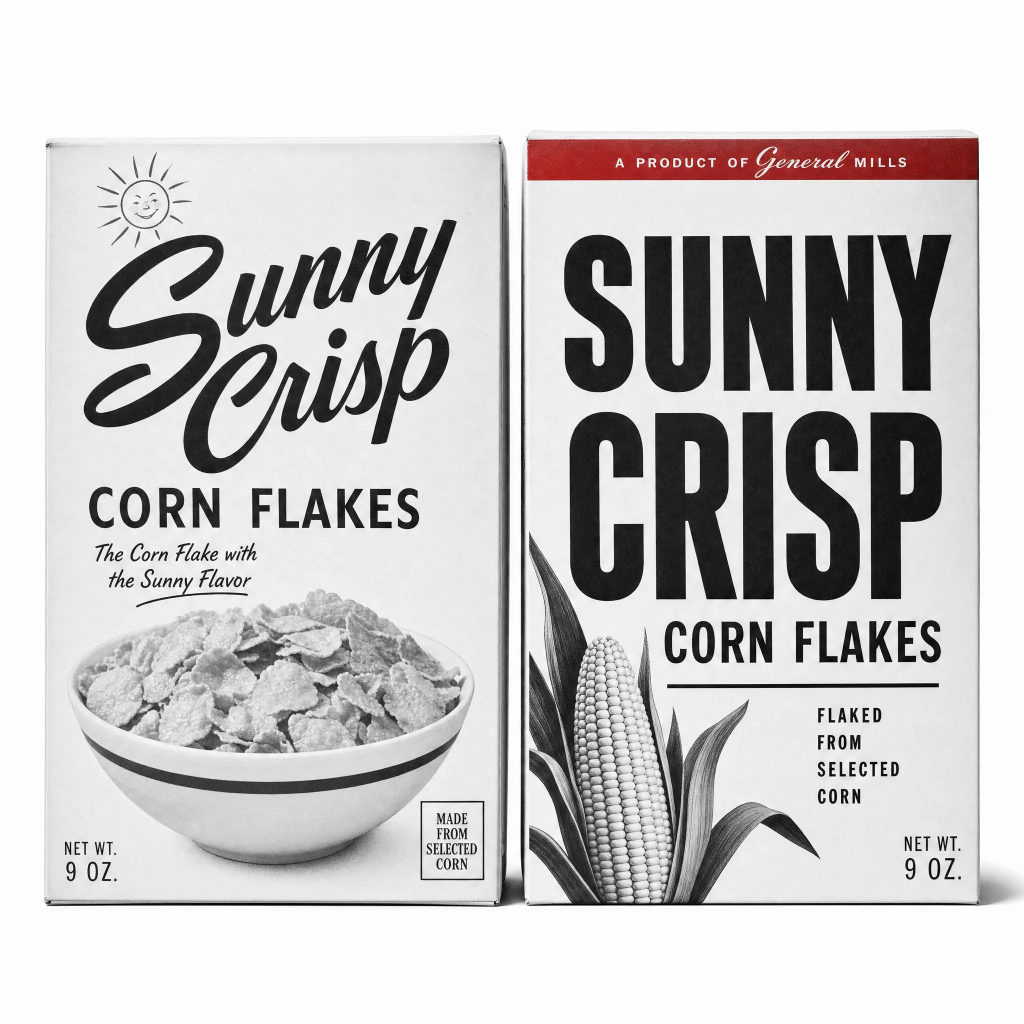 Artwork for Pack test: Two Sunny Crisp boxes, two different layouts
